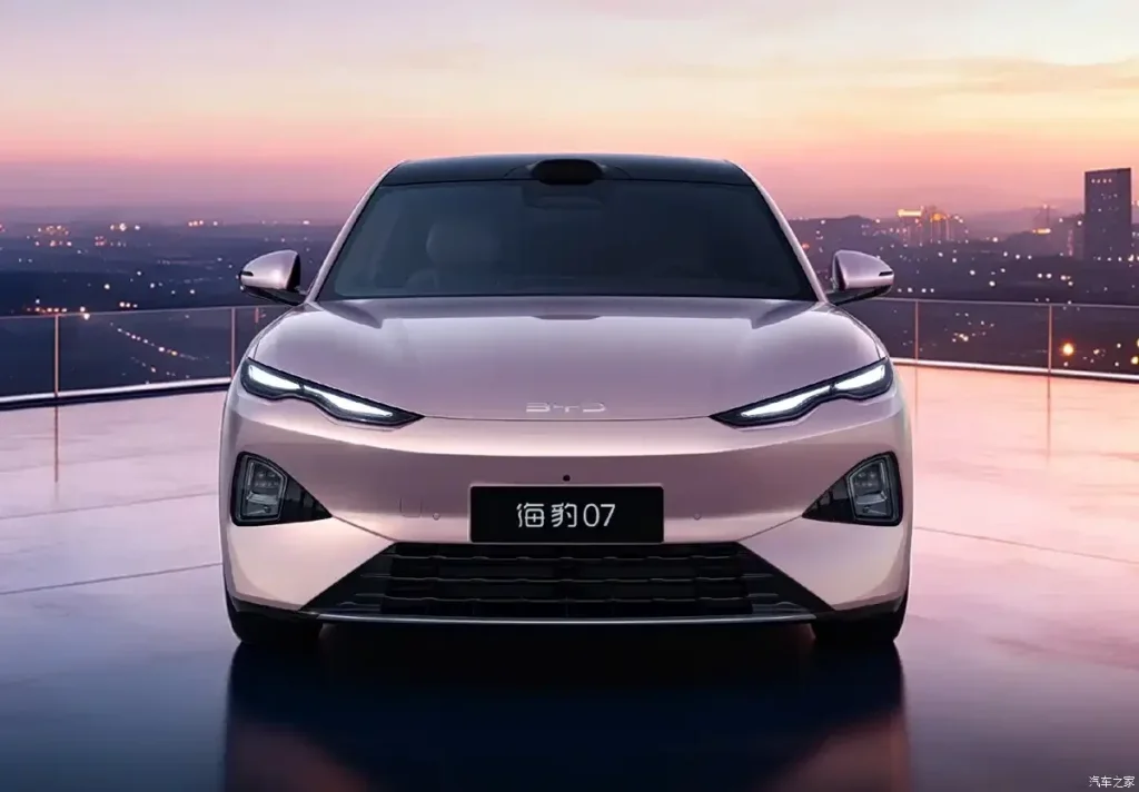 BYD начинает прием слепых заказов на второе поколение Seal 07 с LiDAR и колесной базой 2960 мм