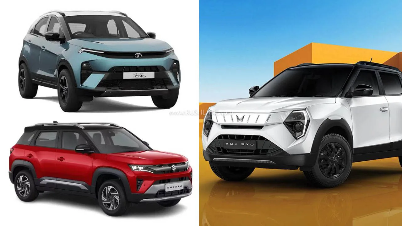 Mahindra XUV 3XO ZNG vs Rivalții: Brezza S-CNG și Nexon iCNG Comparate