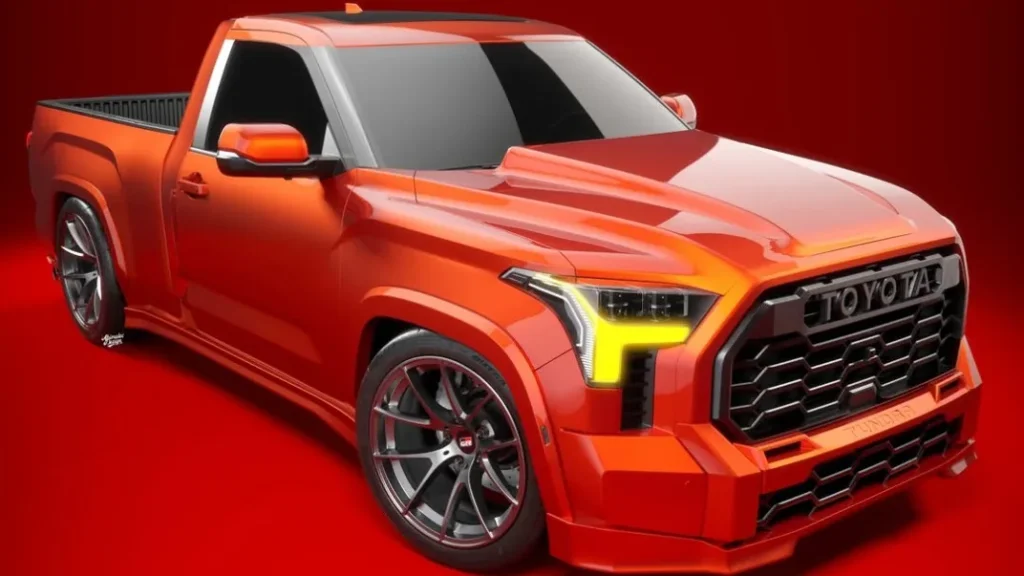 Toyota Tundra Single Cab: A Sleek Virtual Sport Truck Render