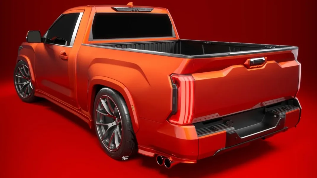 Toyota Tundra с одинарной кабиной: дерзкий виртуальный спорттрак