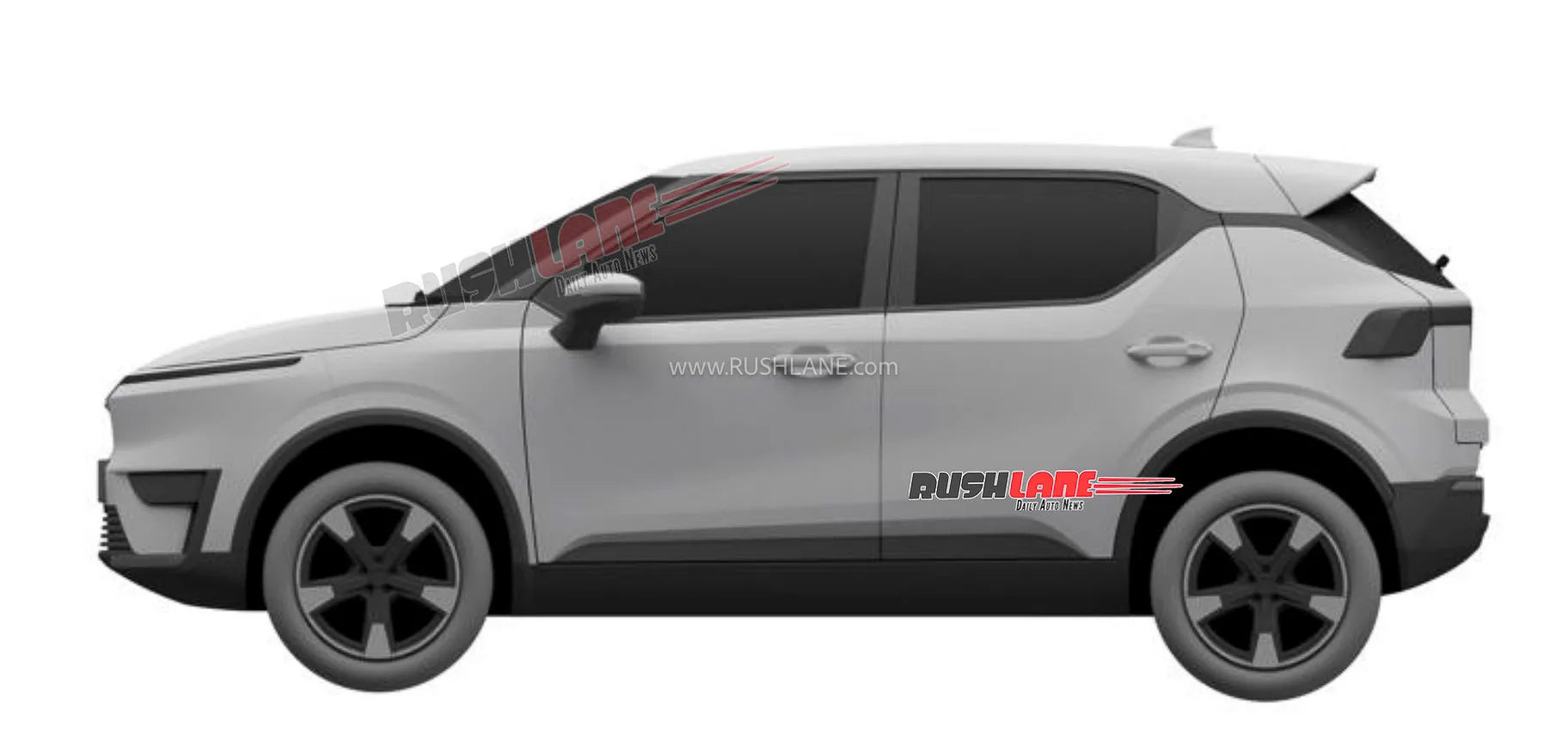 VinFast VF5 Facelift: patentado en India para plantar cara al Nexon EV