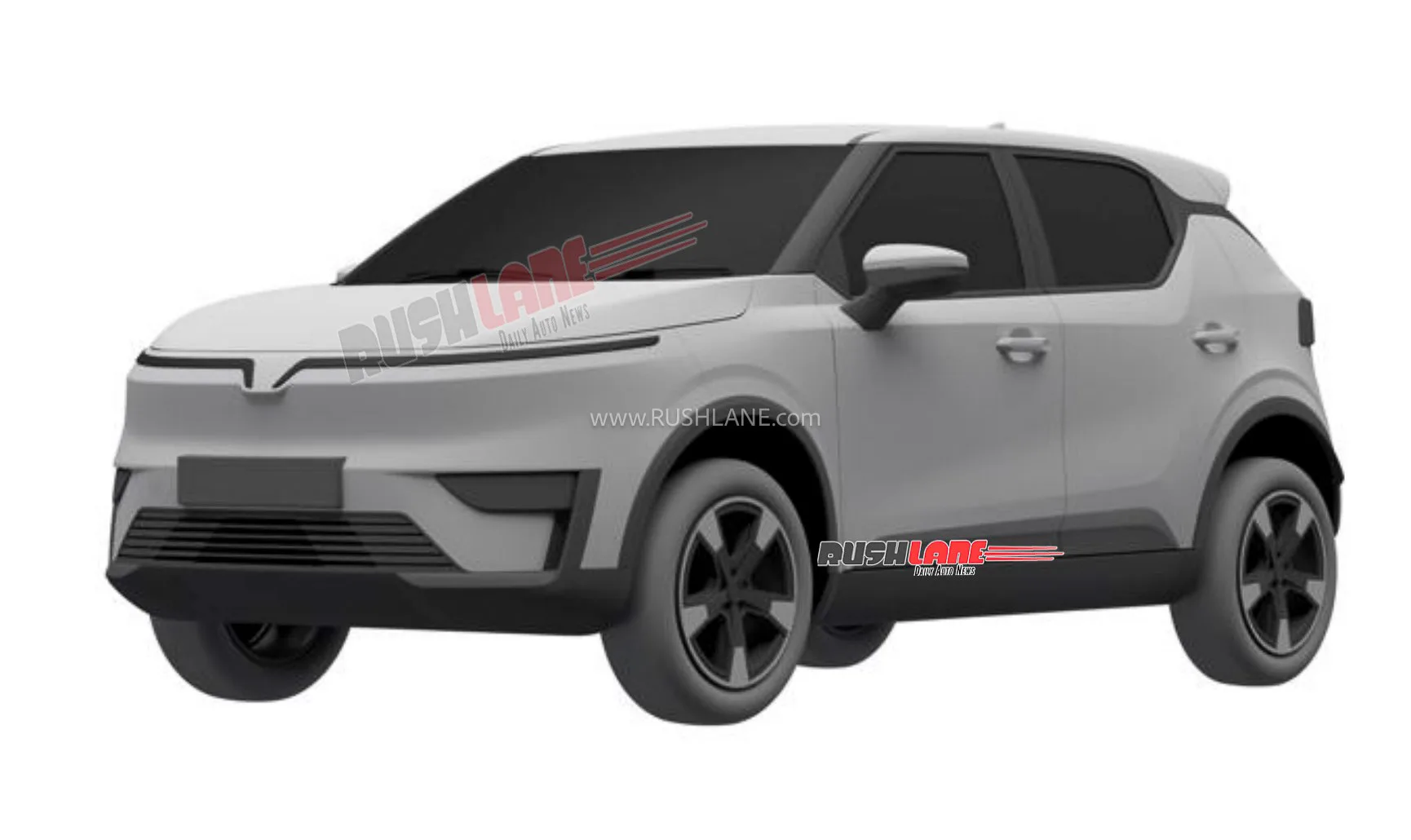 VinFast VF5 Facelift: patentado en India para plantar cara al Nexon EV